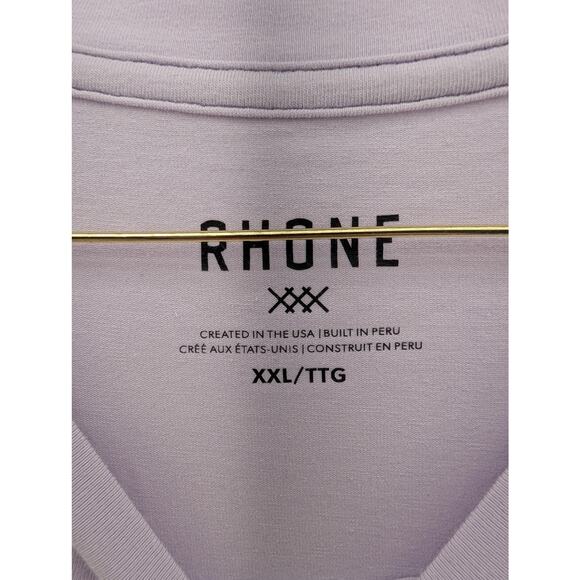 NWT Rhone Origin Tee - Classic Fit in Lavender Dusk size XXL - Picture 5 of 6